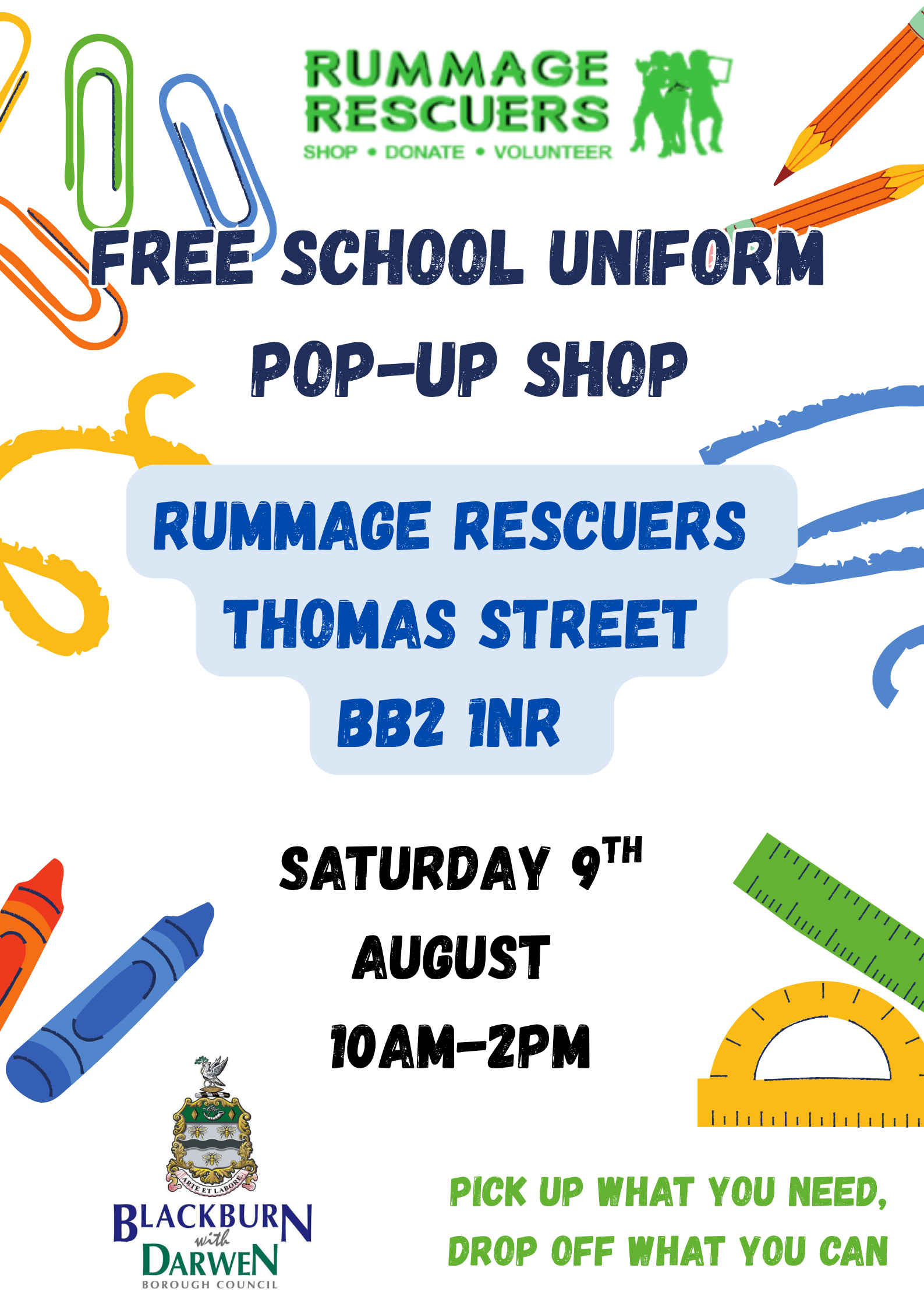 School Uniform Pop-ups